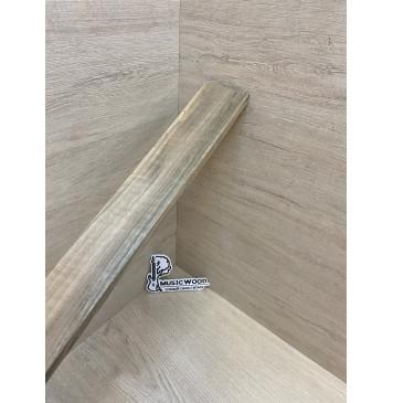 Орех Грецкий Волнистый Заболонь заготовка накладки для электрогитары Радиал АА Волна А 10х70-56х505 мм-9