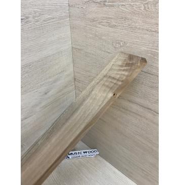 Орех Грецкий Волнистый Заболонь заготовка накладки для электрогитары Радиал АА Волна А 10х70-56х505 мм-7