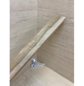 Орех Грецкий Заболонь заготовка накладки для электрогитары Смешанный АА 10х70-60х515 мм -6