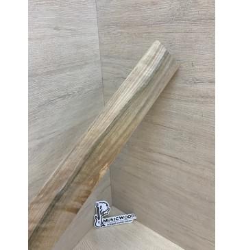 Орех Грецкий Заболонь заготовка накладки для электрогитары Смешанный АА 10х70-60х515 мм -12