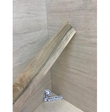 Орех Грецкий Заболонь заготовка накладки для электрогитары Смешанный АА 10х70-60х515 мм -11