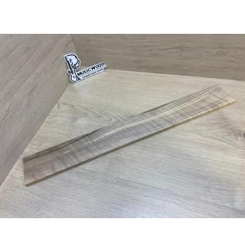 Орех Грецкий Волнистый Заболонь заготовка накладки для электрогитары Радиал АА Волна АА 11х73х565 мм-0