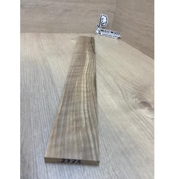 Орех Грецкий Волнистый Заболонь заготовка накладки для электрогитары Радиал АА Волна АА 11х73х565 мм-2