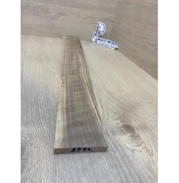 Орех Грецкий Волнистый Заболонь заготовка накладки для электрогитары Радиал АА Волна АА 10х73х565 мм-1