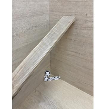 Орех Грецкий Волнистый Заболонь заготовка накладки для электрогитары Радиал АА Волна АА 10х73х565 мм-9