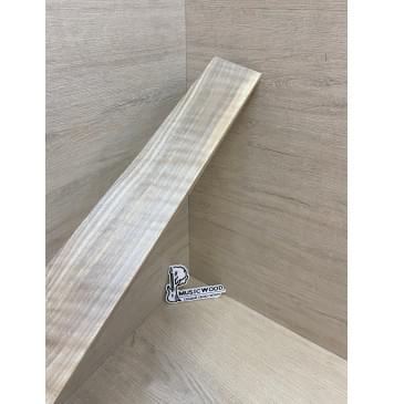 Орех Грецкий Волнистый Заболонь заготовка накладки для электрогитары Радиал АА Волна АА 10х73х565 мм-7