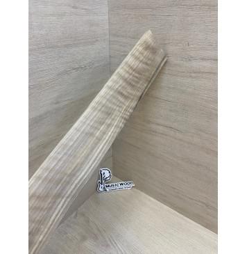 Орех Грецкий Волнистый Заболонь заготовка накладки для электрогитары Радиал АА Волна АА 10х73х565 мм-10