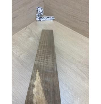 Орех Грецкий Волнистый Заболонь заготовка накладки для электрогитары Радиал АА Волна А 11х73х565 мм-4