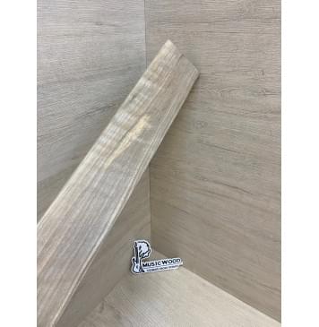 Орех Грецкий Волнистый Заболонь заготовка накладки для электрогитары Радиал АА Волна А 11х73х565 мм-11