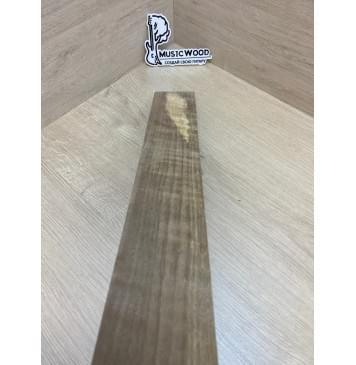 Орех Грецкий Волнистый Заболонь заготовка накладки для электрогитары Радиал АА Волна А 11х73х565 мм-9