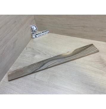 Орех Грецкий Заболонь заготовка накладки для электрогитары Смешанный АА 11х68-47х540 мм -0