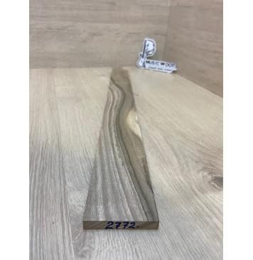 Орех Грецкий Заболонь заготовка накладки для электрогитары Смешанный АА 11х68-47х540 мм -1