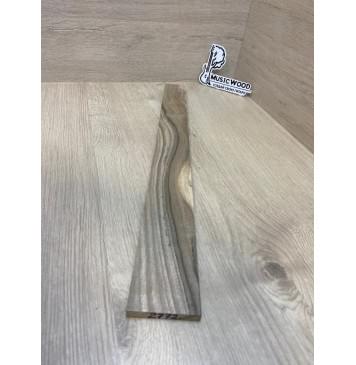 Орех Грецкий Заболонь заготовка накладки для электрогитары Смешанный АА 11х68-47х540 мм -3