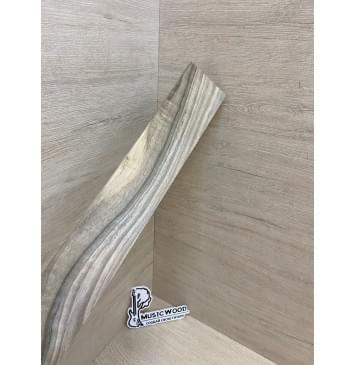Орех Грецкий Заболонь заготовка накладки для электрогитары Смешанный АА 11х68-47х540 мм -7