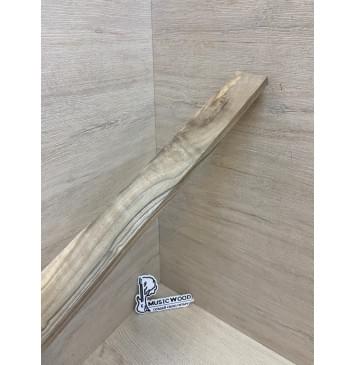 Орех Грецкий Заболонь заготовка накладки для электрогитары Смешанный АА 11х68-47х540 мм -9