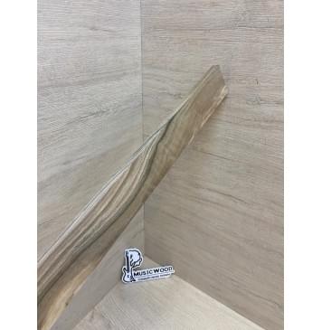 Орех Грецкий Заболонь заготовка накладки для электрогитары Смешанный АА 11х68-47х540 мм -11