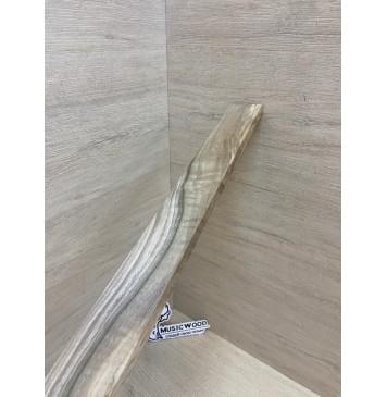 Орех Грецкий Заболонь заготовка накладки для электрогитары Смешанный АА 11х68-47х540 мм -10