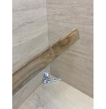 Орех Грецкий Заболонь заготовка накладки для электрогитары Смешанный АА 11х68-47х540 мм -13