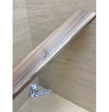 Орех Американский Заболонь заготовка накладки для электрогитары Смешанный А 10х63х525 мм (Уценка-сучки)-1