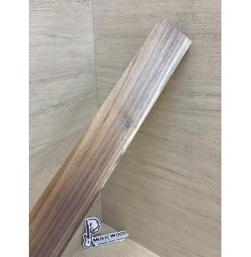 Орех Американский Заболонь заготовка накладки для электрогитары Смешанный А 10х63х525 мм (Уценка-сучки)-7