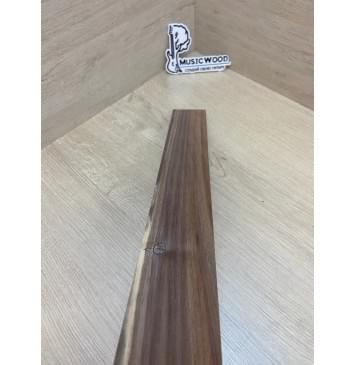 Орех Американский Заболонь заготовка накладки для электрогитары Смешанный А 10х63х525 мм (Уценка-сучки)-3