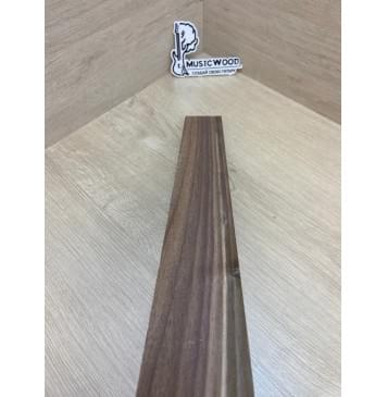 Орех Американский Заболонь заготовка накладки для электрогитары Смешанный А 10х63х525 мм (Уценка-сучки)-6