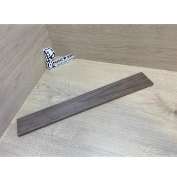 Орех Американский заготовка накладки для электрогитары Тангент ААА 10.5х70-60х510 мм-0