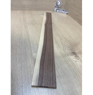 Орех Американский Заболонь заготовка накладки для электрогитары Радиал АА 8.5х70-58х600 мм-2