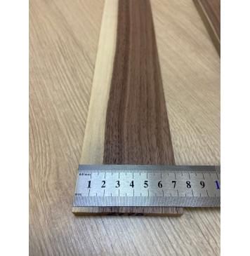 Орех Американский Заболонь заготовка накладки для электрогитары Радиал АА 8.5х70-58х600 мм-4