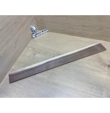 Орех Американский Заболонь заготовка накладки для электрогитары Радиал АА 8.5х70-58х600 мм-11