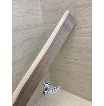 Орех Американский Заболонь заготовка накладки для электрогитары Радиал АА 8.5х70-58х600 мм-10