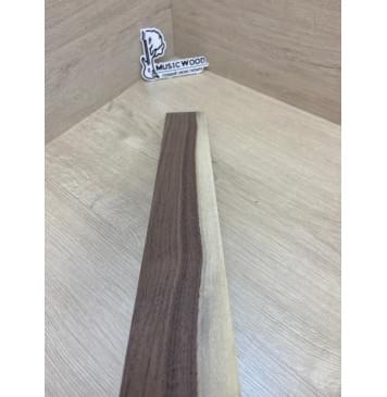 Орех Американский Заболонь заготовка накладки для электрогитары Радиал АА 8.5х70-58х600 мм-5