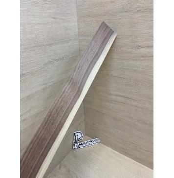 Орех Американский Заболонь заготовка накладки для электрогитары Радиал АА 8.5х70-58х600 мм-13