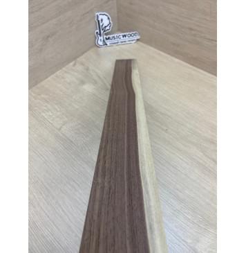 Орех Американский Заболонь заготовка накладки для электрогитары Радиал АА 8.5х70-58х600 мм-7