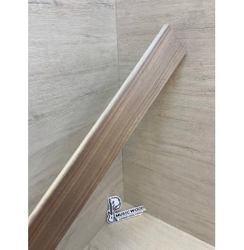 Орех Американский Заболонь заготовка накладки для электрогитары Радиал АА 9.5х73-63х610 мм-4