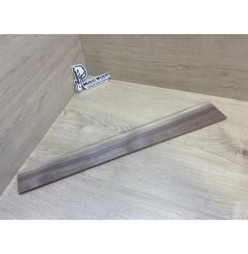 Орех Американский Заболонь заготовка накладки для электрогитары Радиал А 8.5х78-58х580 мм-0