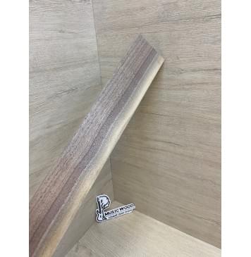 Орех Американский Заболонь заготовка накладки для электрогитары Радиал А 8.5х78-58х580 мм-2