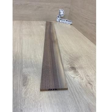 Орех Американский Заболонь заготовка накладки для электрогитары Радиал А 8.5х78-58х580 мм-3