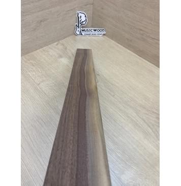 Орех Американский Заболонь заготовка накладки для электрогитары Радиал А 8.5х78-58х580 мм-4