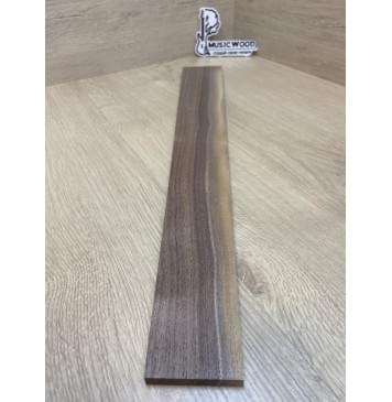 Орех Американский Заболонь заготовка накладки для электрогитары Радиал А 8.5х78-58х580 мм-5