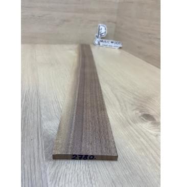 Орех Американский Заболонь заготовка накладки для электрогитары Радиал АА 8.3х78-58х580 мм-1