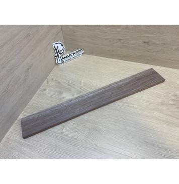 Орех Американский Заболонь заготовка накладки для электрогитары Смешанный ААА 11х70-63х510 мм-0