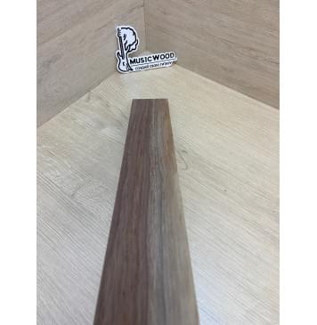 Орех Американский Заболонь заготовка накладки для электрогитары Смешанный ААА 11х70-63х510 мм-9