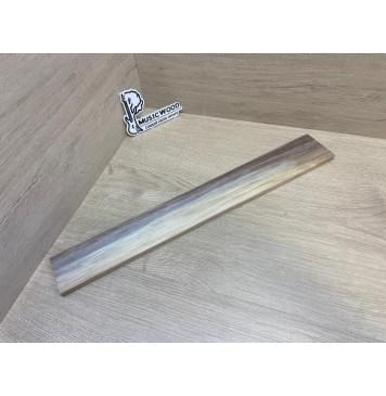 Орех Американский Заболонь заготовка накладки для электрогитары Смешанный ААА 11х70-64х510 мм-2