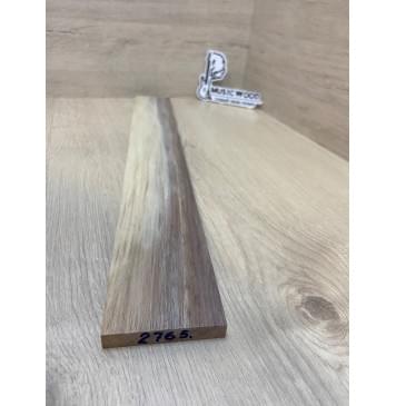 Орех Американский Заболонь заготовка накладки для электрогитары Смешанный ААА 11х70-64х510 мм-1