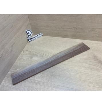 Орех Американский Заболонь заготовка накладки для электрогитары Смешанный ААА 11х70-64х510 мм-0