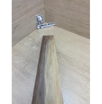 Орех Американский Заболонь заготовка накладки для электрогитары Смешанный ААА 11х70-64х510 мм-8