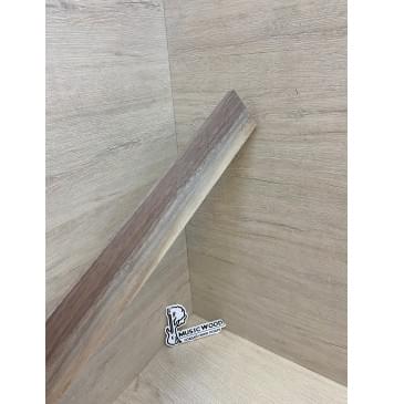 Орех Американский Заболонь заготовка накладки для электрогитары Смешанный ААА 11х70-64х510 мм-11