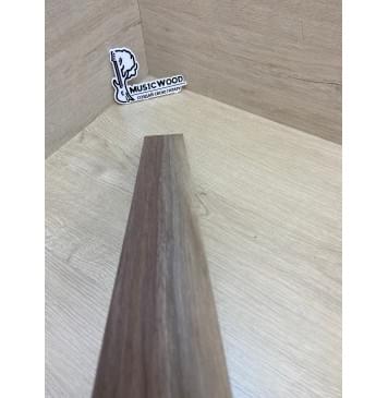 Орех Американский Заболонь заготовка накладки для электрогитары Смешанный ААА 11х70-64х510 мм-6