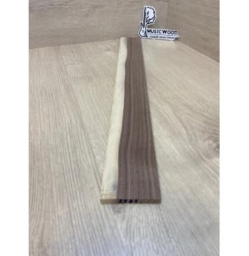 Орех Американский Заболонь заготовка накладки для электрогитары Радиал АА 8.3х66х585 мм-3